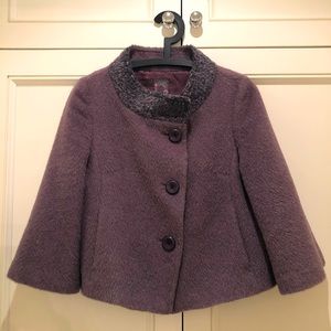 Wool short coat